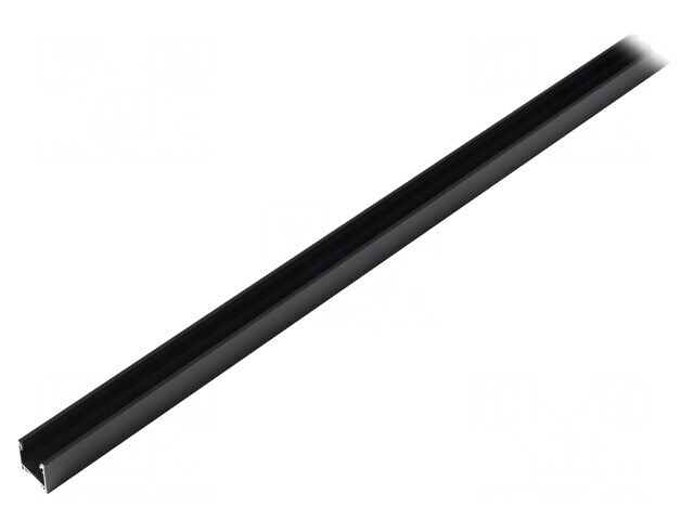 Profil Aluminiu Negru pentru Module LED 2m LINEA20