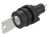 Comutator rotativ cu cheie EAO - 2 poziții stabile, NC + NO