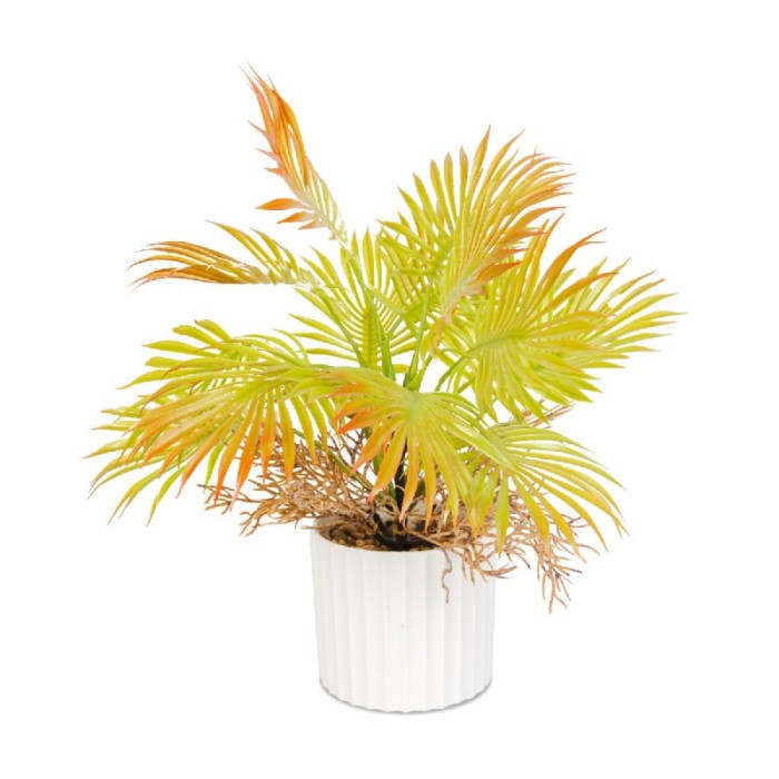 Planta artificiala decorativa - Palmier artificial - 22 x 8,5 cm Best CarHome