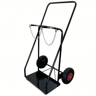 Carucior pentru transportat butelii gaz Vivatechnix VMD-1015A, max 200 Kg foto