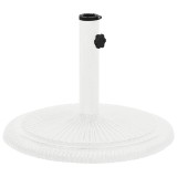 Cumpara ieftin Baza de umbrela, alb, 45x45x30, fonta