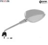 Oglinda (retrovizor) stanga Vespa Sprint 50 (14-22) - Sprint 125 IGET (16-20) - Sprint 150 IGET (16-22) - culoare: argintiu