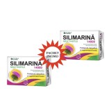 Pachet Silimarina 14000, protejeaza, detoxifica si regenereaza ficatul, Total Care, 30 + 30 cps, CosmoPharm
