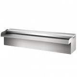 Cascada inox, Telecomanda, 18 culori Led, 10 W, dimensiune 45 x 11.5 x 8 cm, Vevor