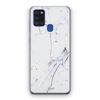 Husa SAMSUNG Galaxy A21s - Marble No1 (Alb) FORCELL foto
