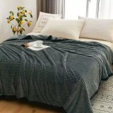 Cumpara ieftin Patura Cocolino Gofrata Pentru Pat Dublu, Gri Inchis- LJ962