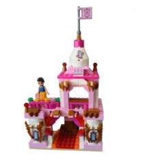 Set de construit_Castel, Alba ca Zapada, 200 piese