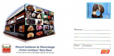 Mineralogie Victor Gorduza - Baia Mare, Stibina, intreg postal necirculat, 2018 foto