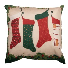 Fata perna Craciun Sosete Cadouri poliester multicolor 45x45 cm