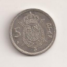 Moneda Spania - 5 Pesetas 1984