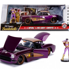 Macheta - DC Bombshells 1957 Chevy Corvette Batgirl 1:24 | DC Comics