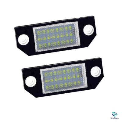 Set 2 Lampi Iluminare numar inmatriculare LED pentru Ford Focus 2 foto