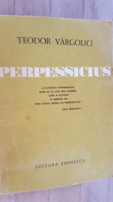 Perpessicius- Teodor Vargolici foto