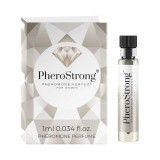 Mostră parfum cu feromoni PHEROSTRONG Perfect, pentru femei, note de litchi, trandafir și ambră, 1 ml