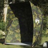 Cort Pescuit Camping Camuflaj Impermeabil 1 Persoana 150x100x150cm Poliester Anti UV Pliabil