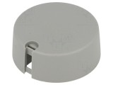 Buton rotativ gri cu indicator 6,35mm &Oslash;40x16mm