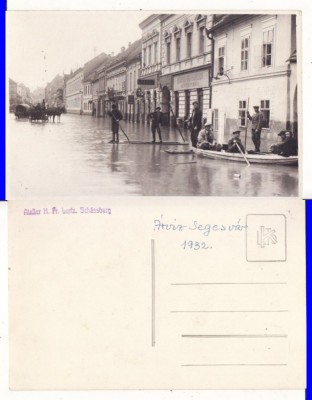 Sighisoara- inundatii 1932 foto