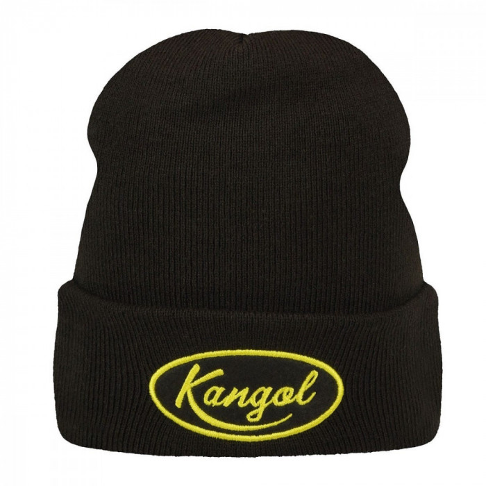 Caciula Kangol Vintage Oval Logo Negru - Cod 7351534543