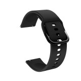 Curea din silicon compatibila cu Huawei Watch GT 7 46mm, Telescoape QR, 22mm, Black Coal