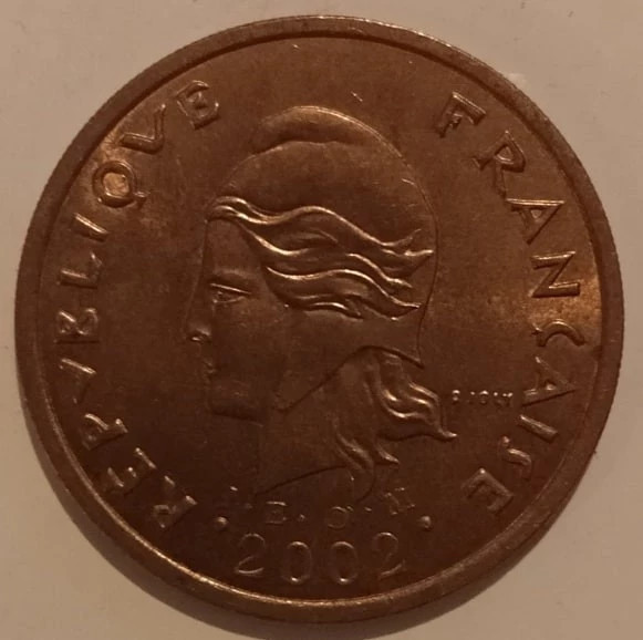 Moneda Noua Caledonie - 100 Francs 2002 - Tiraj mic
