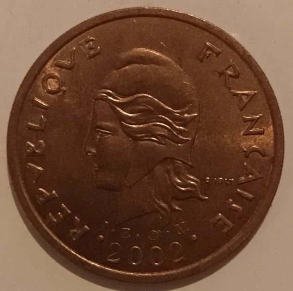 Moneda Noua Caledonie - 100 Francs 2002 - Tiraj mic