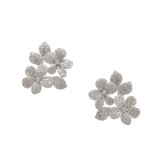 Cercei ALDO argintii, LAFLORA 973, din metal
