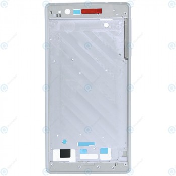 Capac frontal Nokia 3 argintiu foto