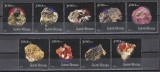 Guineea Bissau 2001 - Minerale, 4 POZE, SET COMPLET, MNH