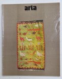ARTA , REVISTA A UNIUNII ARTISTILOR PLASTICI DIN R.S.R. , NR.10 , 1984 , PREZINTA HALOURI DE APA