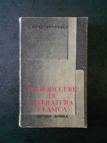 Ion Constantinescu - Introducere in literatura clasica