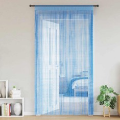 vidaXL Perdele ?ir 2 buc Albastru deschis 140x250 cm foto