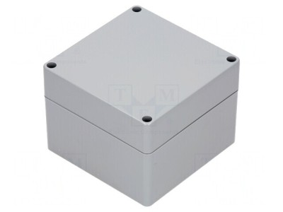 Carcasă Universală ABS Gri &amp;Icirc;ntunecat 120x120x90 mm foto