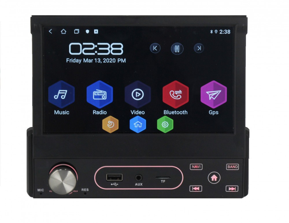 Navigatie Gps Auto Android 1DIN cu ecran retractabil , 7 " , 2GB RAM ,  Garantie | arhiva Okazii.ro