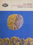 Versuri si proza - Ion Barbu - Studii literare - Critica literara