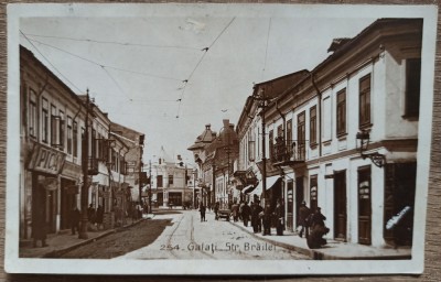 Galati, Strada Brailei// CP foto