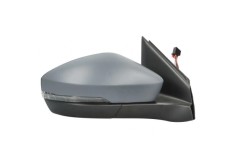 Oglinda usa exterioara VW T-CROSS, 01.2019-, partea dreapta, SRLine, reglare electrica; grunduit; cu incalzire; sticla convexa; sticla crom; pliabila