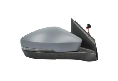 Oglinda usa exterioara VW T-CROSS, 01.2019-, partea dreapta, View Max, reglare electrica; grunduit; cu incalzire; sticla convexa; sticla crom; pliabi foto