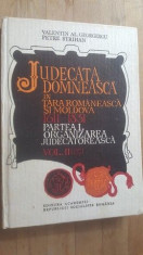 Judecata domneasca in Tara Romaneasca 2 (partea I)- Valentin Al. Georgescu, Petre Strihan foto