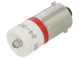 Lampă de control LED roșie 24-30VDC