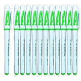 Cumpara ieftin Set 12 Pixuri cu Gel Verde 0.5mm, Scriere Fina, Grip Antialunecare, Ideal Birou/Scoala