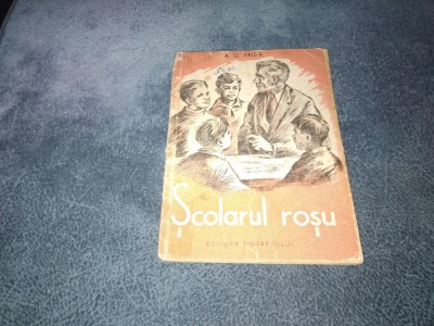 A G VAIDA - SCOLARUL ROSU foto