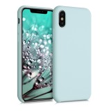 Husa pentru Apple iPhone X / iPhone XS, Silicon, Verde, 42495.200, Carcasa, Kwmobile