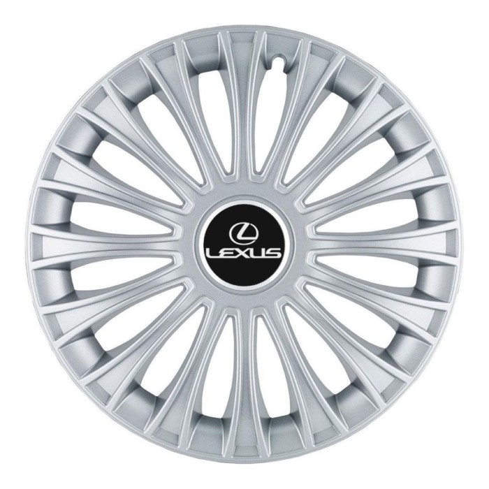 Set 4 Capace Roti, potrivite jantelor de R14, pentru Lexus, model dino cromat