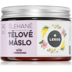 Leros Body butter rose & chamomile Îngrijire hidratantă 150 ml