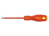 Şurubelniţă izolată Phillips PH0 60mm NEO TOOLS