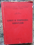 ELEMENTE DE PSIHOPEDAGOGIA HANDICAPATILOR de EMIL VERZA , 1990, Art