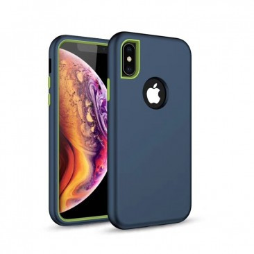 HUSA CAPAC DEFENDER SOLID 3 IN 1 APPLE IPHONE XS MAX BLUE foto