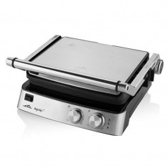 Grill electric Party Chef ETA, 2000 W, 29 x 23 cm, 2 termostate independente, otel inoxidabil foto