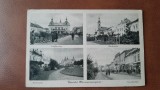 Carte postala, imagini din Sighetul Marmatiei, perioada interbelica