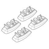 Kit montaj bare transversale C136 pentru Opel Meriva 2010-2017